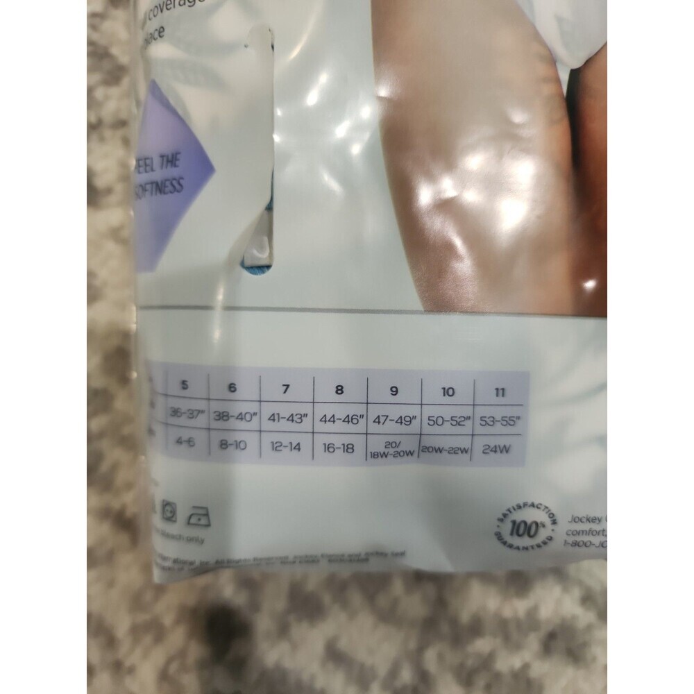Jockey Elance Cotton Comfort 100% Cotton 1487 BRIEFS 3 Pack Size 9 XXL NWT - Picture 4 of 5